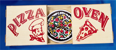 Der magische Pizza Ofen
